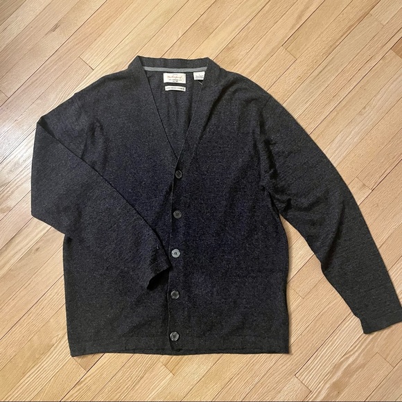 Banana Republic men’s Weatherproof Vintage cardigan gray size large - Picture 6 of 8
